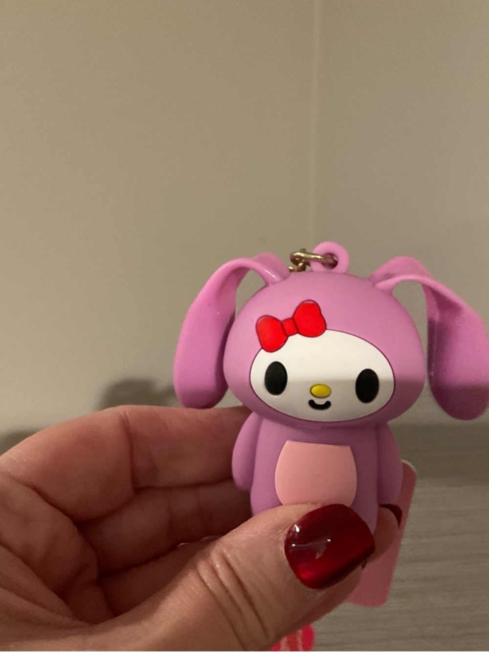 Sanrio My Melody Light up Keychain Pendant - Picture 3 of 4